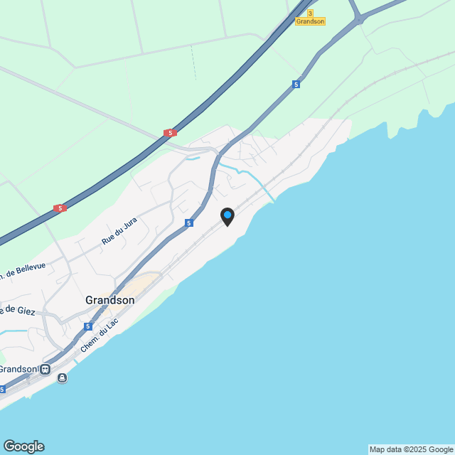 À seulement quelques enjambées des rives du lac... - Karte