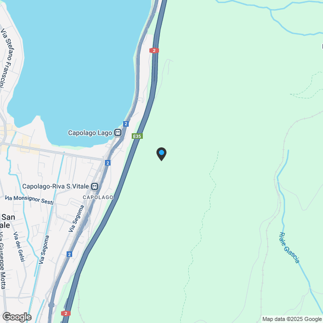 NUOVO ED ESCLUSIVO 2.5 LOCALI CON VISTA LAGO GIARDINO - Karte