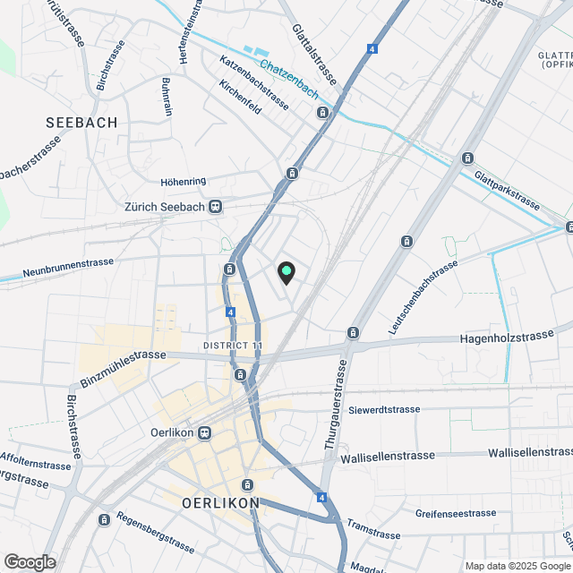 3 ½ Zimmer-Wohnung in Zürich mieten - Karte