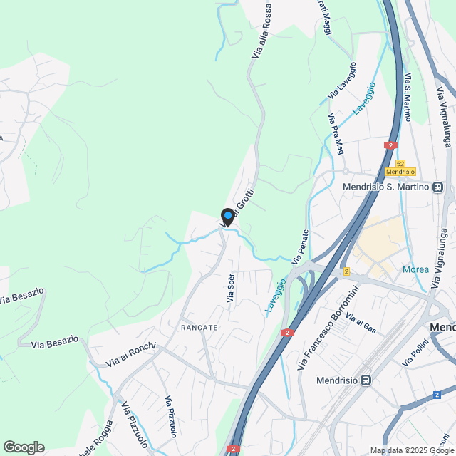Etagenwohnung | 6862, Rancate - Karte