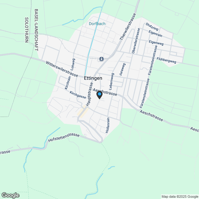 Tolle 4½-Zimmer Eigentumswohnung in Ettingen - Karte