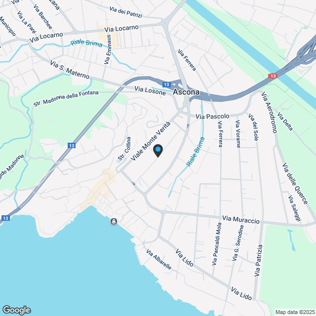 ASCONA APPARTAMENTI da 2,5 LOCALI IN RESIDENZA MILEANNA - Karte