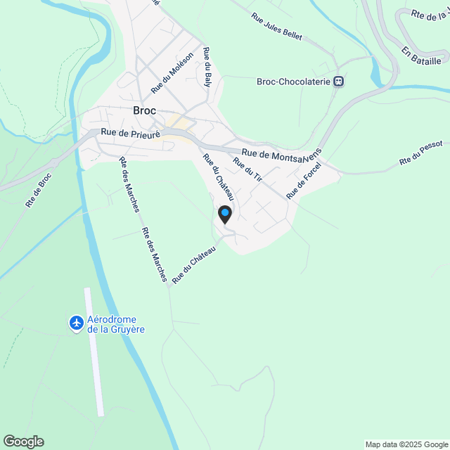 Broc - Résidences Les Terrasses de Chambon - Appts de 4.5 à 5.5 pces - Karte