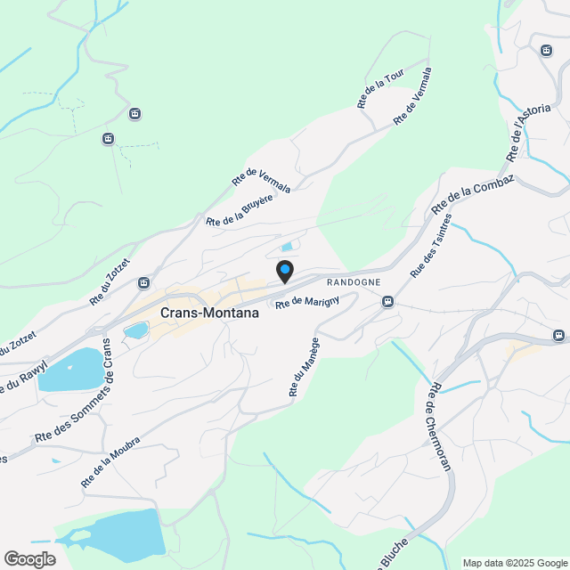 Appartement 3.5 pièces à Crans-Montana - Karte