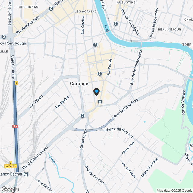 Vente sur plans de 2 villas mitoyennes - Karte