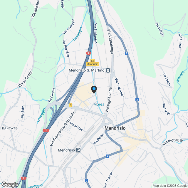 Appartamento 2.5 locali con giardinetto privato a Mendrisio - Karte