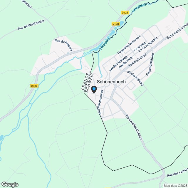 Neubau Gartenwohnung mit 127m2 Garten 1'190'000.- - Karte