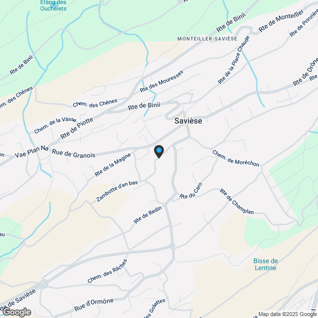 4 ½ Zimmer-Wohnung in St-Germain (Savièse) kaufen - Karte