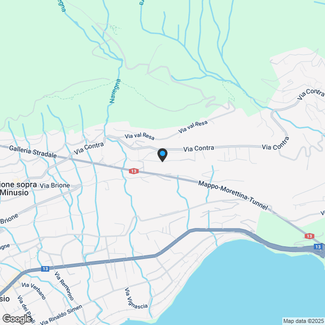 Lussuoso 3.5 locali: modernità ed eccellenza con vista lago - Karte