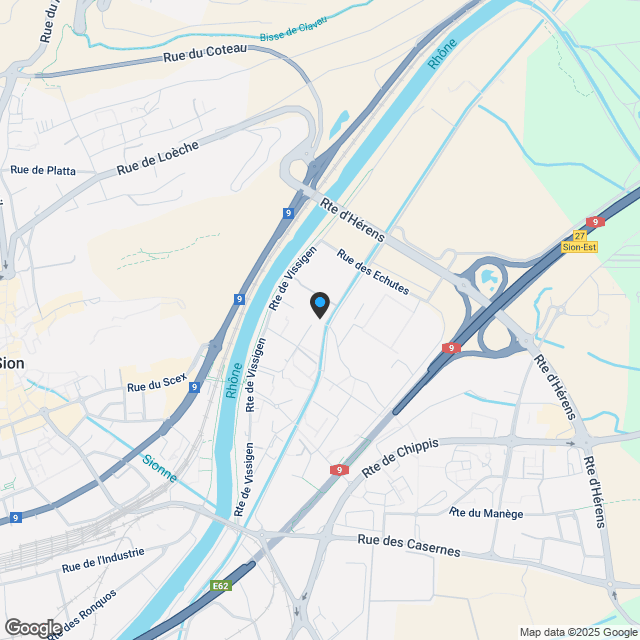 Contemplez cette vue sur les châteaux appartement 4.5 pièces au 2ème - Karte