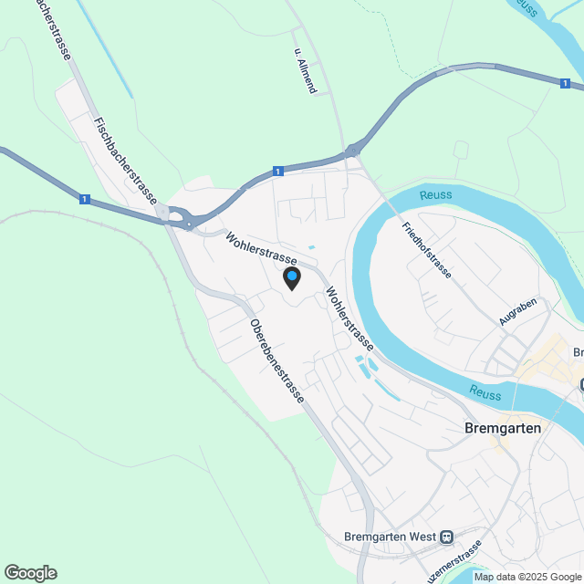WestSide Bremgarten - Wo die Reuss fliesst und das Leben pulsiert - Karte