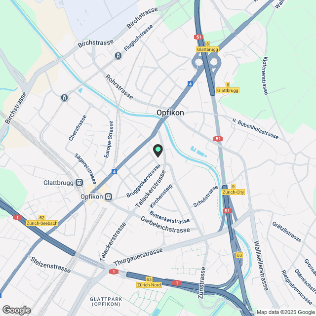 WG Zimmer in Opfikon mieten - Karte
