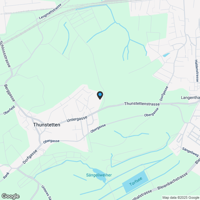 EINZIGARTIGE ATTIKAWOHNUNGEN IN THUNSTETTEN - Karte