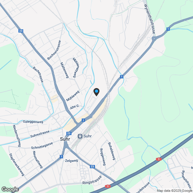 Etagenwohnung | 5034, Suhr - Karte