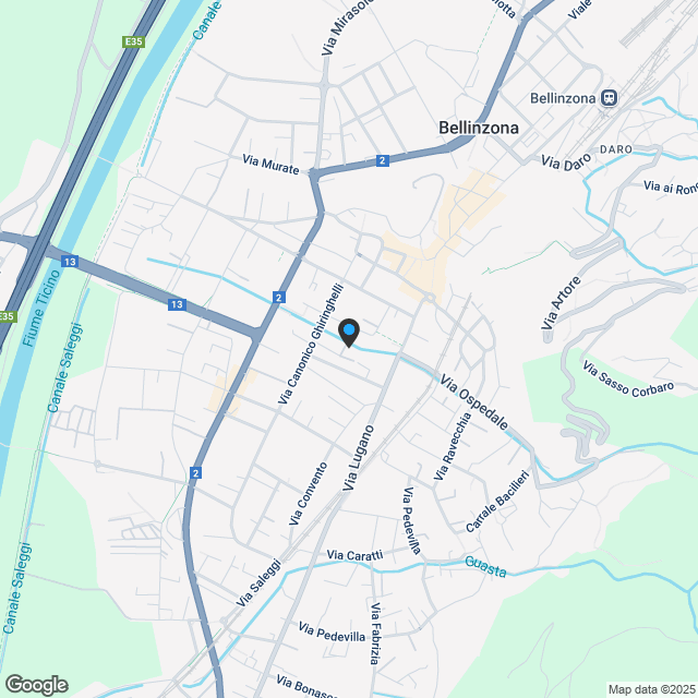Bellinzona - Nuovo appartamento 3.5 locali - Karte