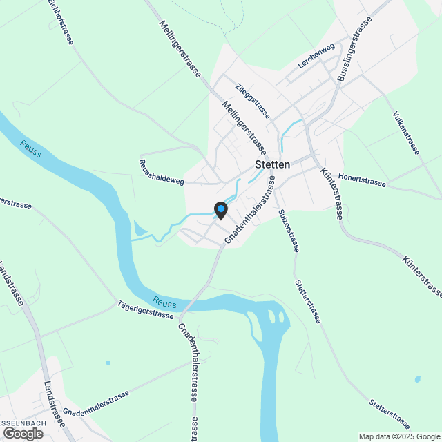 Individuelle Doppeleinfamilienhäuser in Stetten - Karte