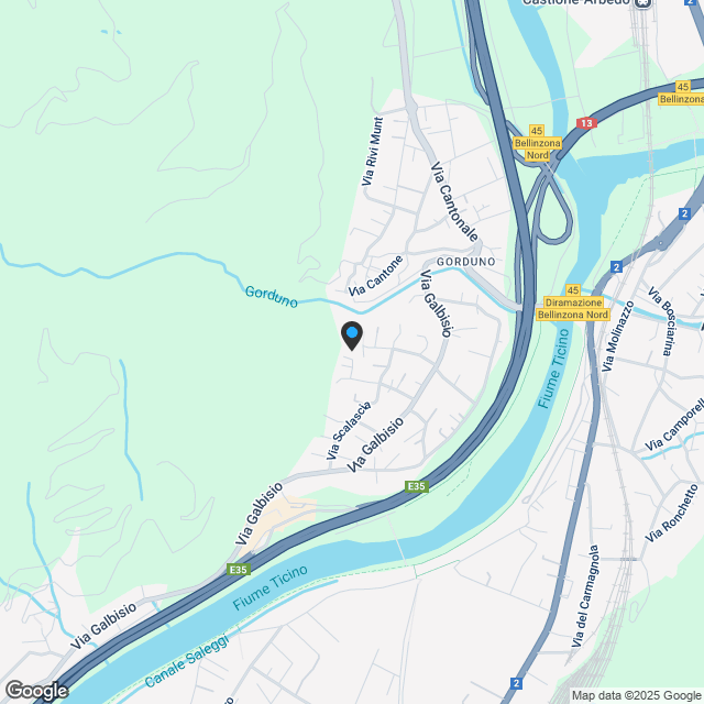 Nuovo appartamento Galbisio 4.5 locali - Karte