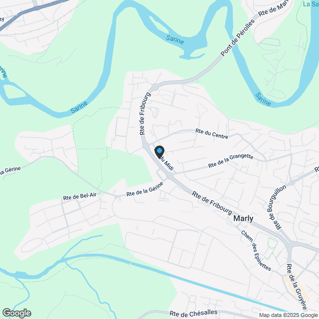 A 5 minutes de Fribourg - Spacieux 3.5 pièces neuf avec balcon (lot 8) – Marly - Karte