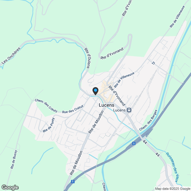 Etagenwohnung | 1522, Lucens - Karte