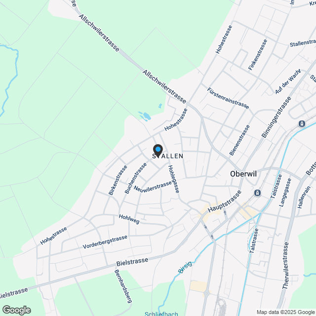 Neubau in Oberwil - Helle und moderne 4.5-Zimmer Maisonette Wohnung - Karte