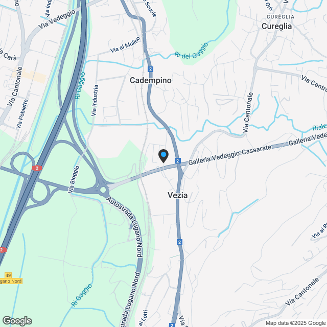 Vezia - Residenza Platanus - Nuovo app.to di 3.5 locali al 2° piano - Karte