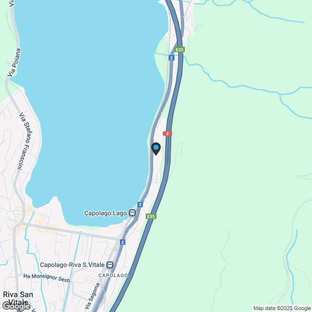 CAPOLAGO – 3.5 LOC, DESIGN MODERNO E VISTA LAGO - Karte