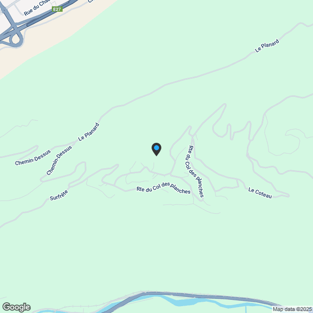 CHEMIN DESSUS (Val de Bagnes) Villa de 4.5pièces - Karte