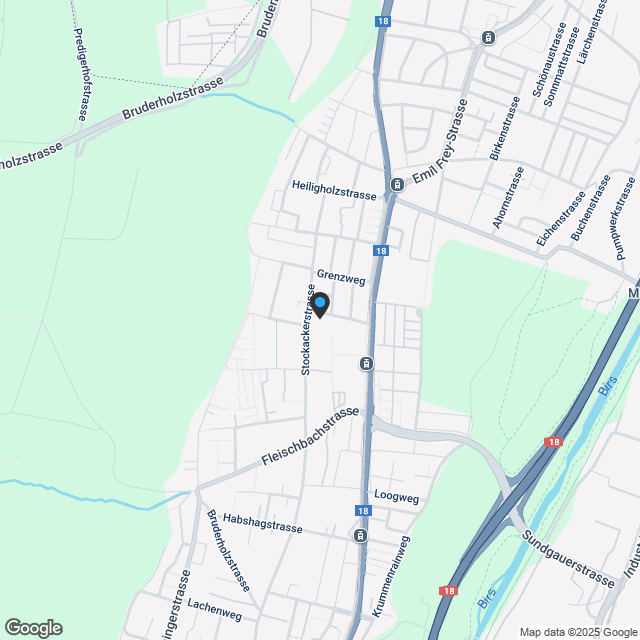 Willkommen an der Jupiterstrasse - Ihr neues Zuhause in Reinach - Karte