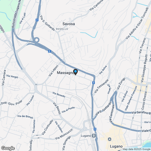 Massagno: Appartamento 4.5 locali - Karte
