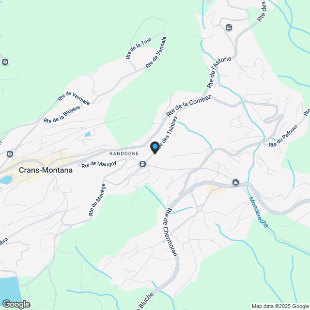 Appartement Crans-Montana avec services hôteliers. Résidence secondaire autorisée | dreamo.ch - Karte