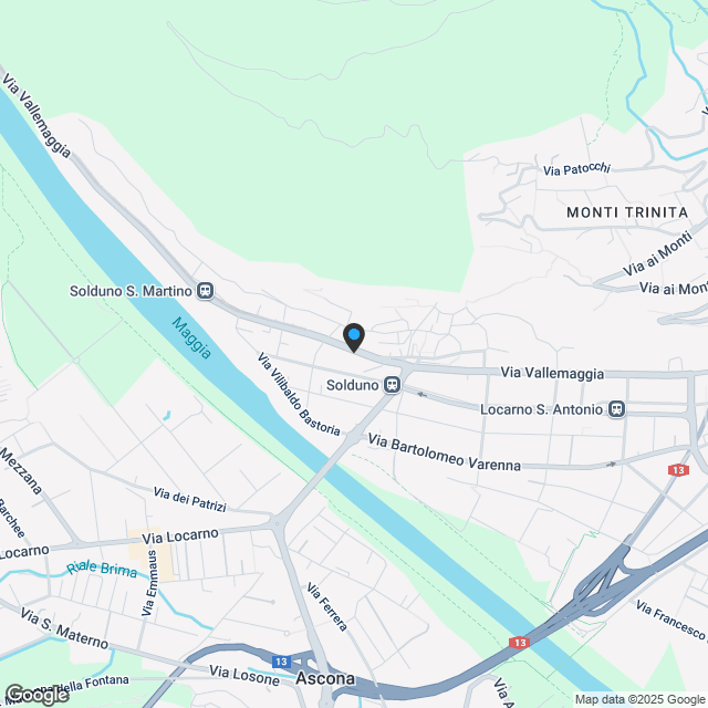 SOLDUNO - Attico di 4.5 locali di nuova costruzione (App. 09) - Karte