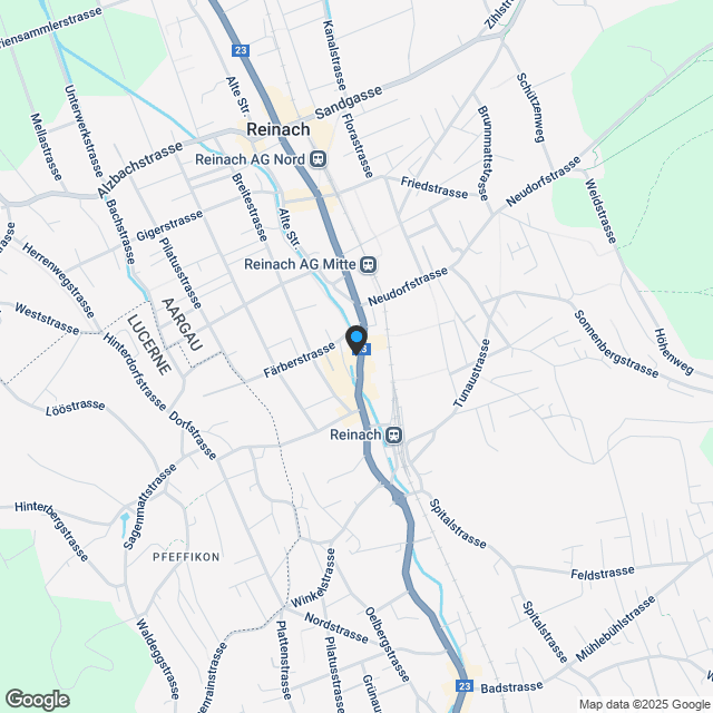 4.5-Zimmer-Wohnung mit Loggia im 3. Obergeschoss - Karte