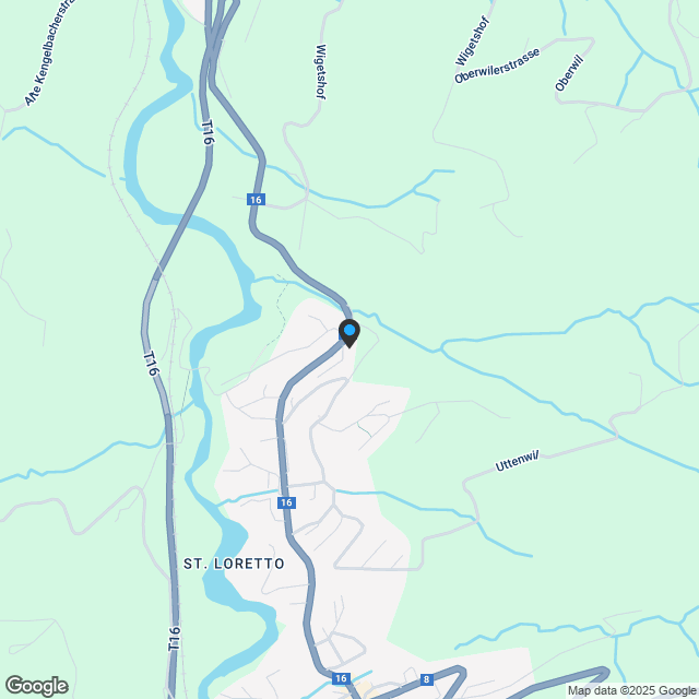 Eigenheim in grüner Umgebung - Karte