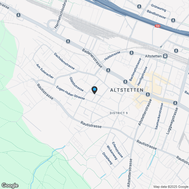 Gartenwohnung mit privatem Gartenanteil an ruhiger Wohnlage - Karte