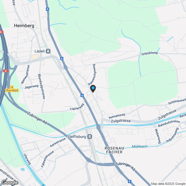 Winkel 164 - Attraktive Neubauwohnungen in Steffisburg (2.5-ZW / O3) - Karte