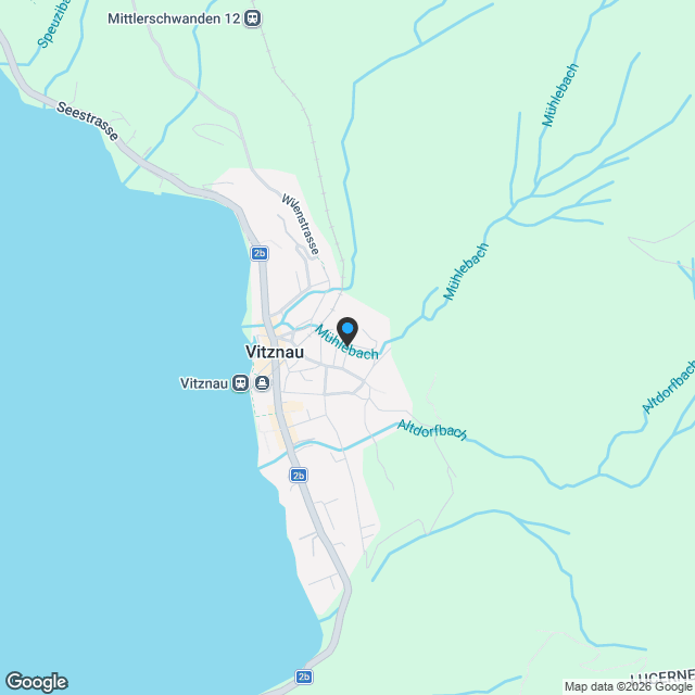 Casa Riviera in Vitznau - Karte