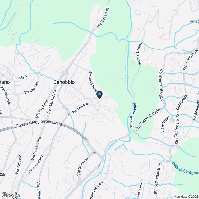 PPP1 - Residenza Rhose - Appartamento 3.5 locali Canobbio - Karte