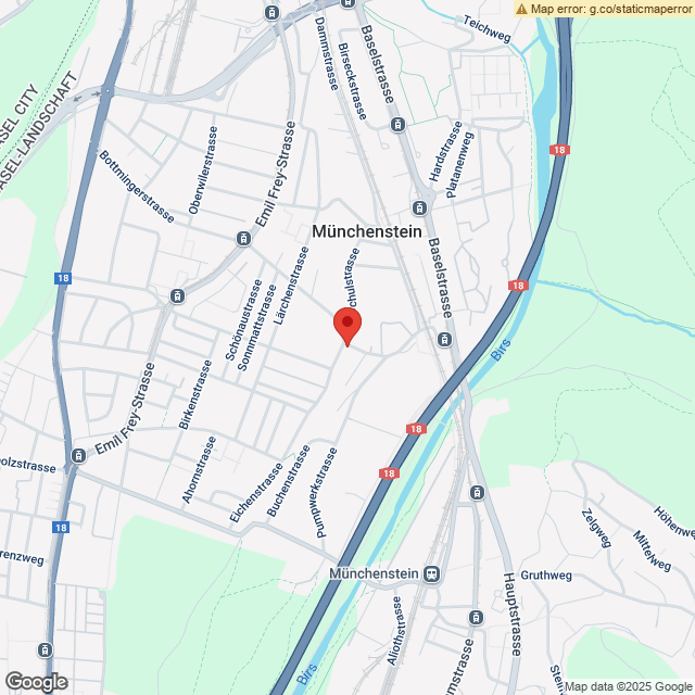 Schöner wohnen in Münchenstein. Nachhaltig und energieeffizient - Karte