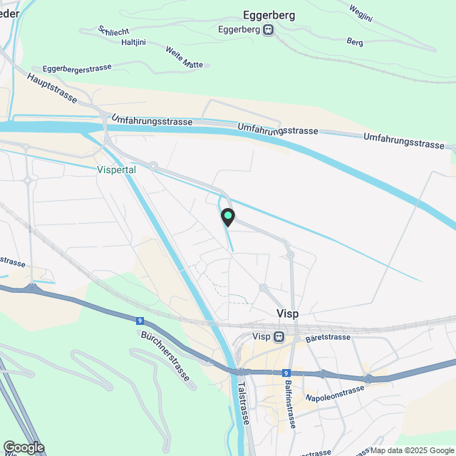 2 ½ Zimmer-Wohnung in Visp mieten - Karte