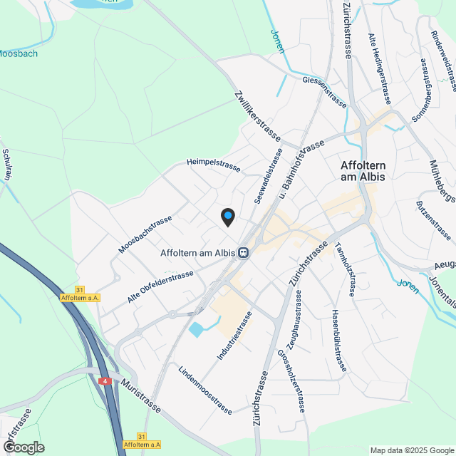 Apartment for sale, Bergstrasse 11, in Affoltern am Albis, Switzerland - Karte