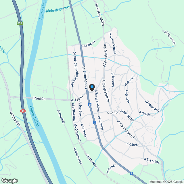 4 ½ Zimmer-Haus in Claro kaufen - Karte