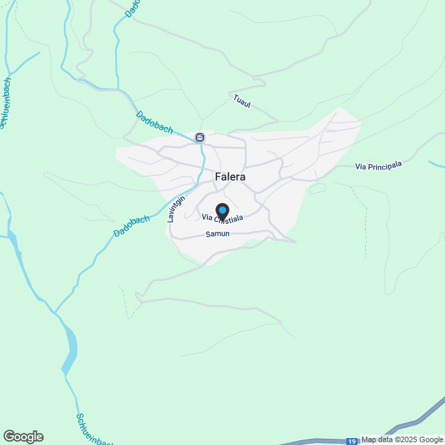Neubau: Erst- oder Zweitwohnsitz in Falera - Karte