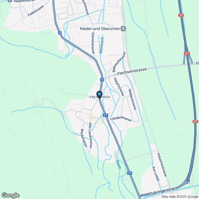Neubau: 4.5-Zimmerwohnungen in Oberurnen - Karte