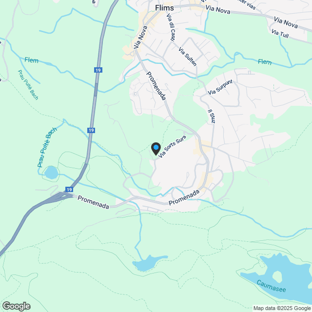 Einmalige Erstwohnung in Flims Waldhaus - Karte