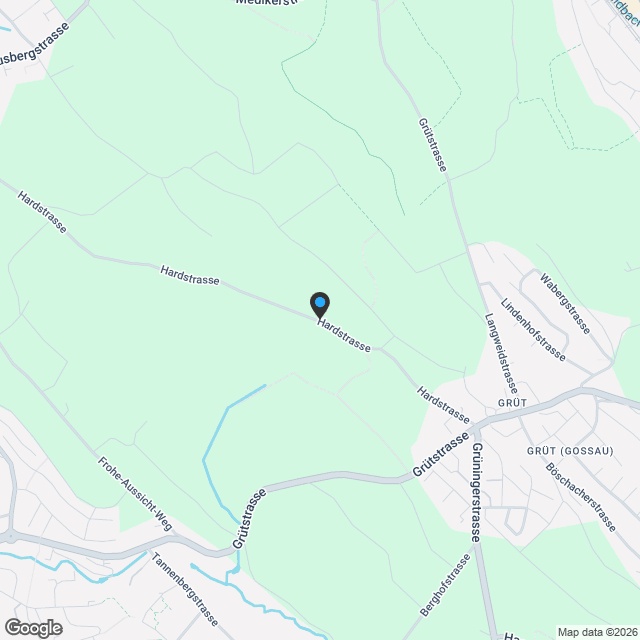 12 exklusive Eigentumswohnungen in Grüt - Karte