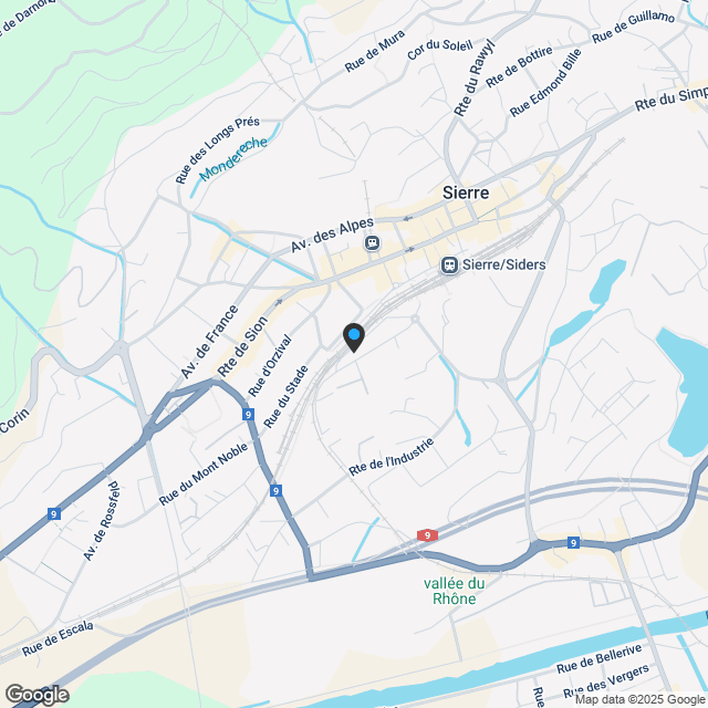 3.5-Zimmerwohnung in Sierre - Karte
