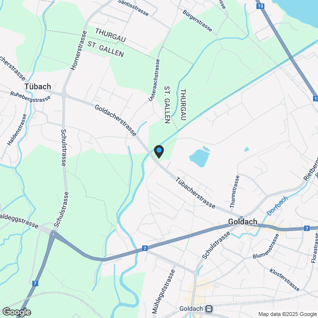 Ankommen & wohlfühlen - MFH Thannäckerstrasse, Goldach - Karte