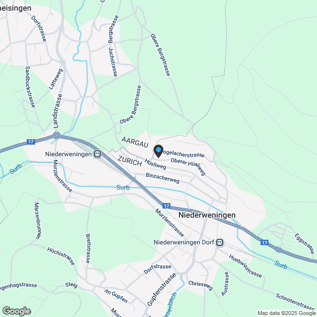2LIVE VILLA'S IN NIEDERWENINGEN - Karte