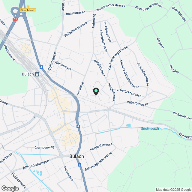Geräumige Wohnung im Greenside - modernes Wohnen in ruhiger Lage - Karte