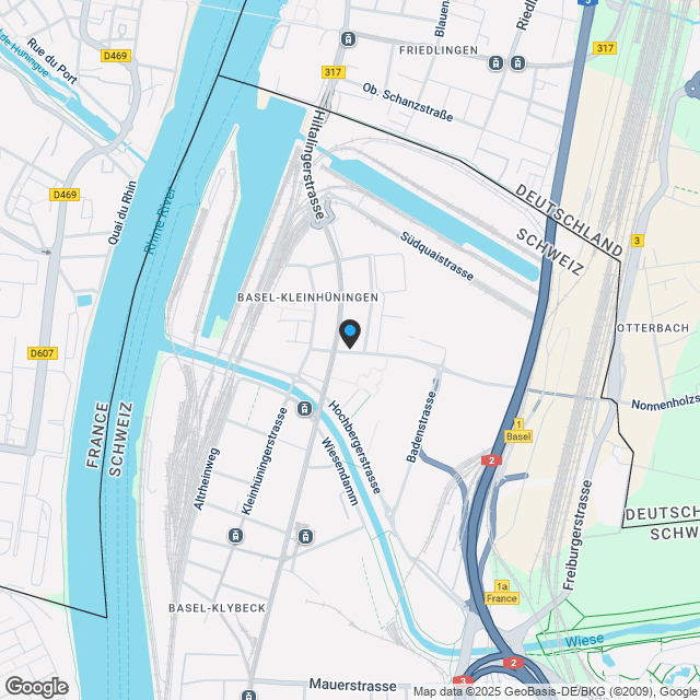 Reihenhaus - Nachhaltig. Autofrei. Mitten in Basel. - Karte